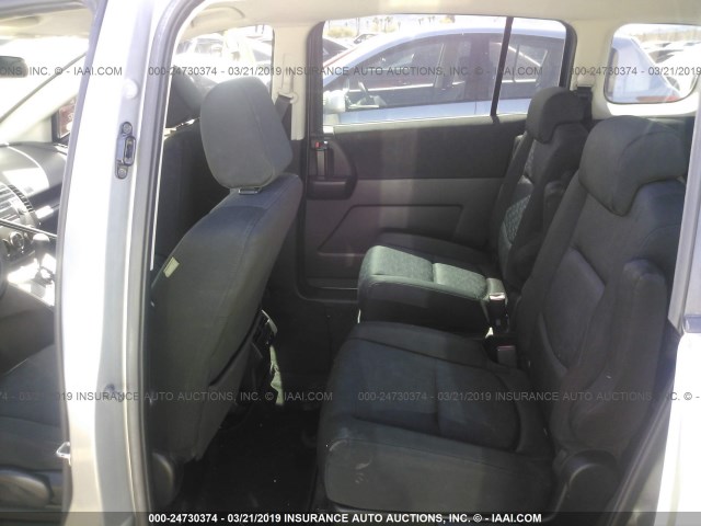 JM1CR2W37A0384652 - 2010 MAZDA 5 GRAY photo 8