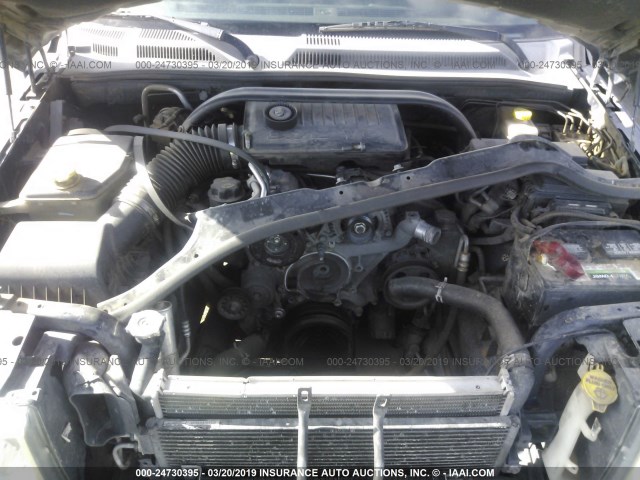 1J8HG48K36C220230 - 2006 JEEP COMMANDER Dark Blue photo 10