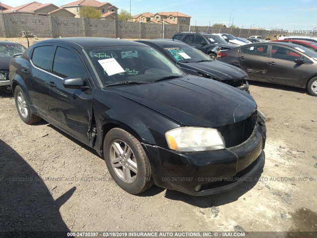 1B3CC5FB5AN189812 - 2010 DODGE AVENGER R/T BLACK photo 1