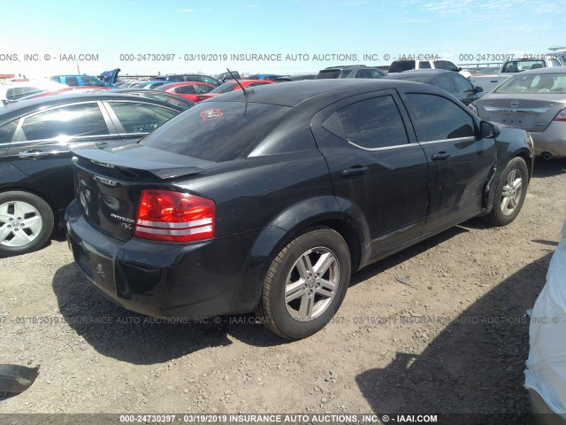 1B3CC5FB5AN189812 - 2010 DODGE AVENGER R/T BLACK photo 4