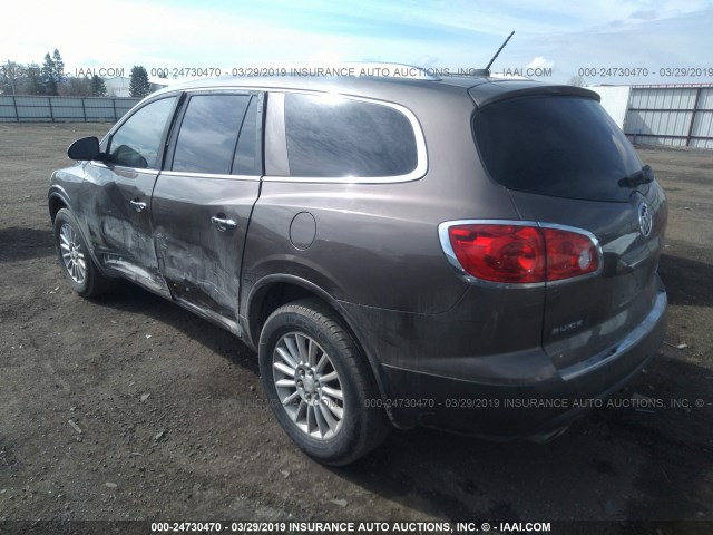 5GAEV23D19J205675 - 2009 BUICK ENCLAVE CXL GRAY photo 3