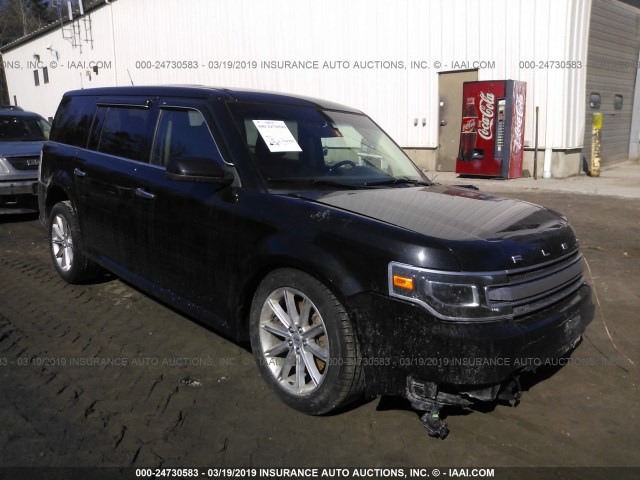 2FMHK6D86DBD06085 - 2013 FORD FLEX LIMITED BLACK photo 1