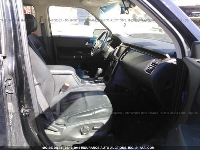 2FMHK6D86DBD06085 - 2013 FORD FLEX LIMITED BLACK photo 5