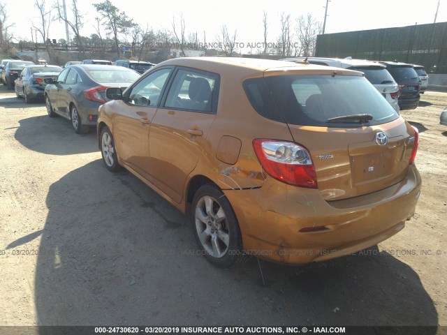 2T1KU40EX9C097582 - 2009 TOYOTA COROLLA MATRIX  ORANGE photo 6