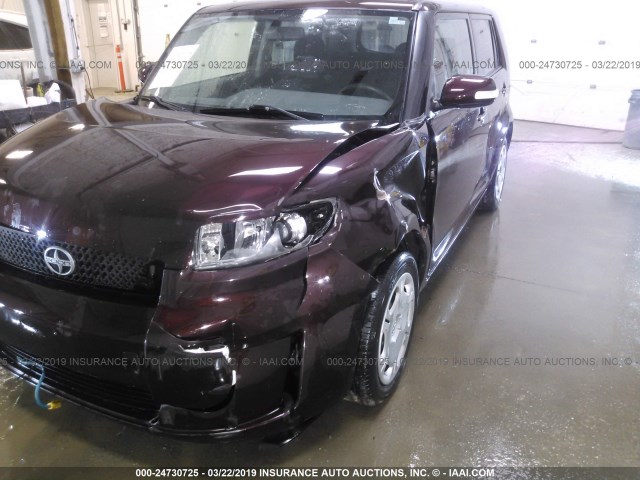 JTLKE50E491083933 - 2009 TOYOTA SCION XB 栗色 照片 6