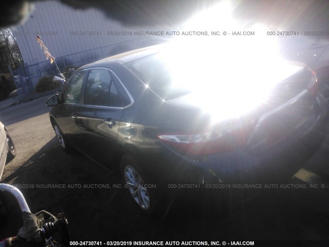 4T4BF1FK2FR490014 - 2015 TOYOTA CAMRY LE/XLE/SE/XSE BLACK photo 3