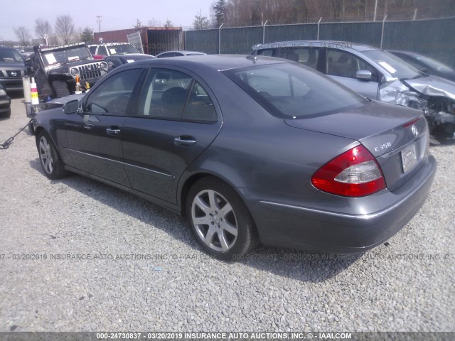 WDBUF56X77B106508 - 2007 MERCEDES-BENZ E GRAY photo 3