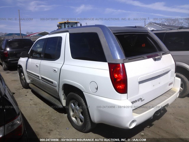 1GKES12SX46177103 - 2004 GMC ENVOY XUV WHITE photo 3