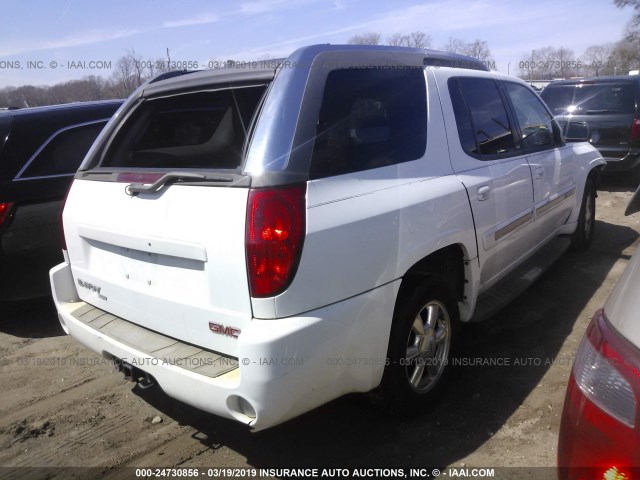 1GKES12SX46177103 - 2004 GMC ENVOY XUV WHITE photo 4