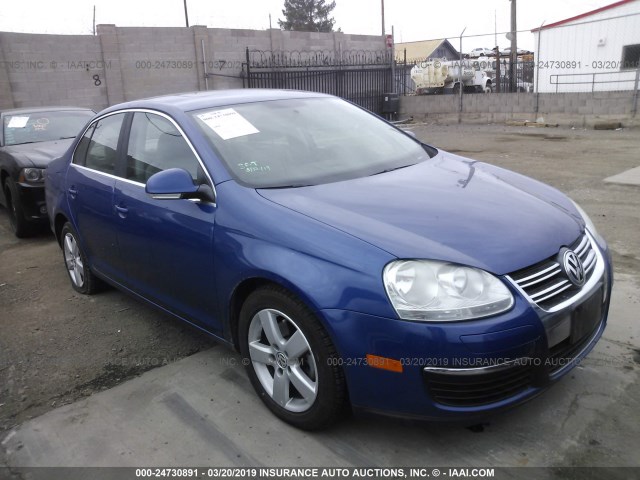 3VWRM81K38M004477 - 2008 VOLKSWAGEN JETTA SE/SEL BLUE photo 1