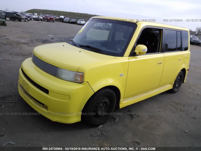 JTLKT324054014969 - 2005 TOYOTA SCION XB 黄色 照片 2