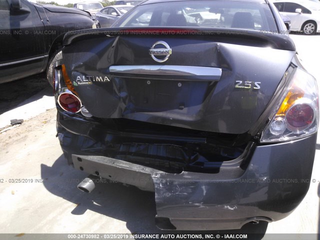 1N4AL21EX8C160825 - 2008 NISSAN ALTIMA 2.5/2.5S GRAY photo 6