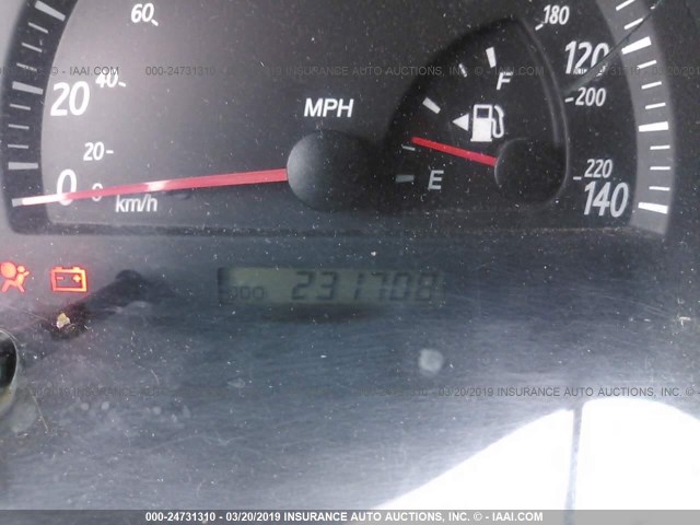 4T1BE32K03U169678 - 2003 TOYOTA CAMRY LE/XLE/SE RED photo 7