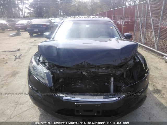 5J6TF1H50CL000417 - 2012 HONDA CROSSTOUR EXL შავი ფოტო 6