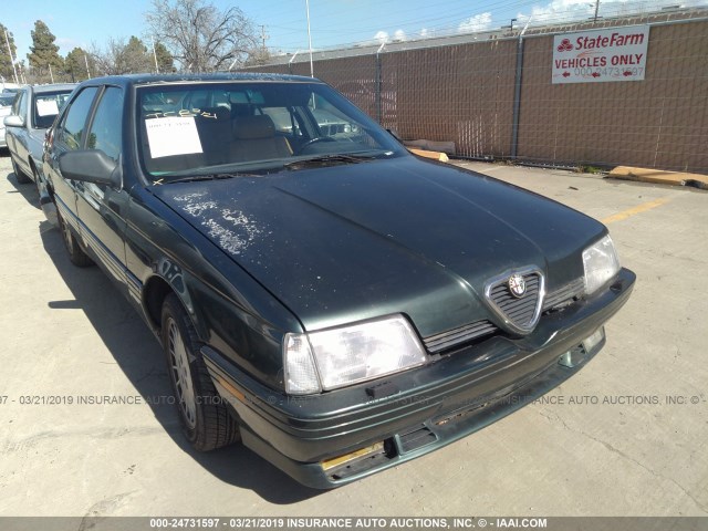 ZAREA33L2M6207797 - 1991 ALFA ROMEO 164 L GREEN photo 1