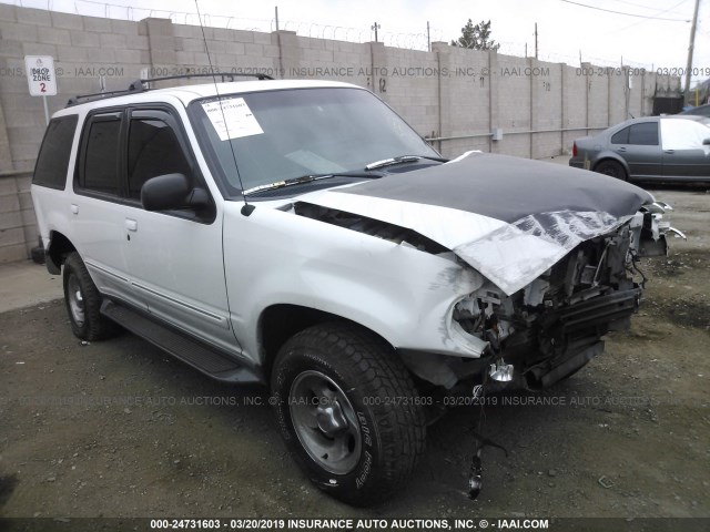 1FMZU73E31ZA07223 - 2001 FORD EXPLORER XLT WHITE photo 1