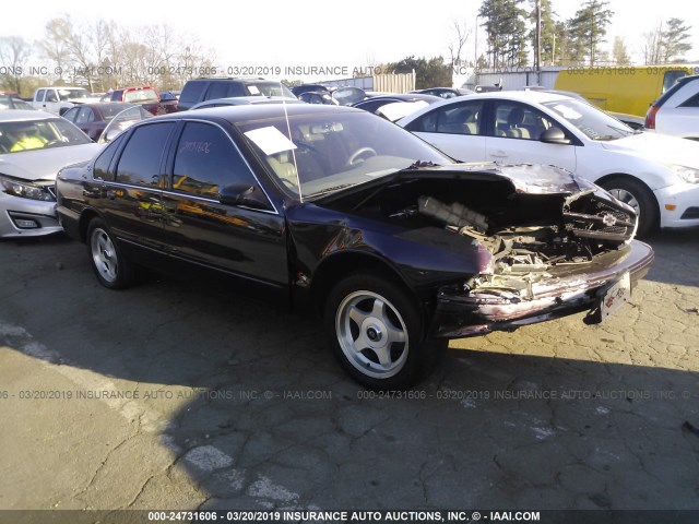 1G1BL52P8TR149417 - 1996 CHEVROLET CAPRICE / IMPALA CLASSIC/SS BURGUNDY photo 1