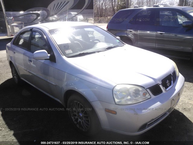 KL5JD56Z75K175245 - 2005 SUZUKI FORENZA S SILVER photo 1