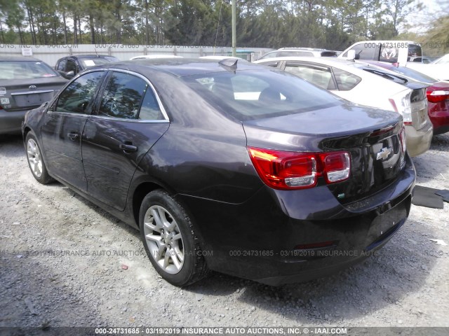 1G11C5SL7FF230990 - 2015 CHEVROLET MALIBU 1LT 紫色 照片 3
