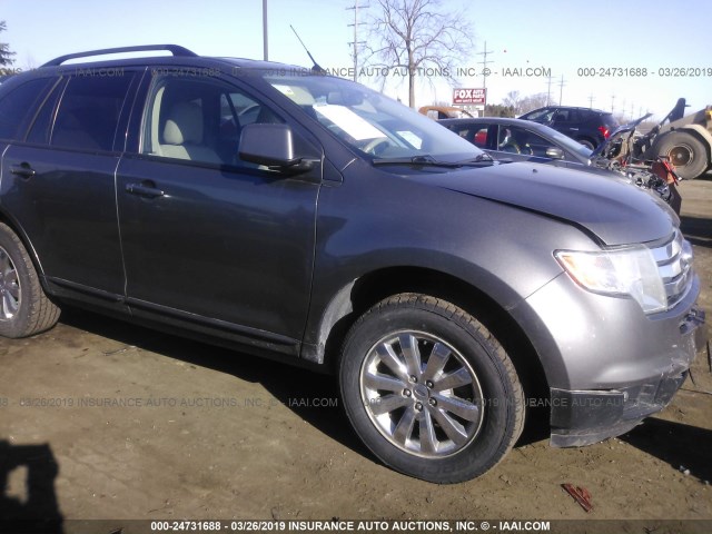 2FMDK4JC5ABB24708 - 2010 FORD EDGE SEL GRAY photo 6