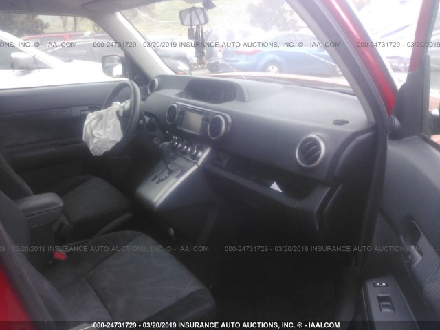 JTLZE4FE7EJ051407 - 2014 TOYOTA SCION XB RED photo 5