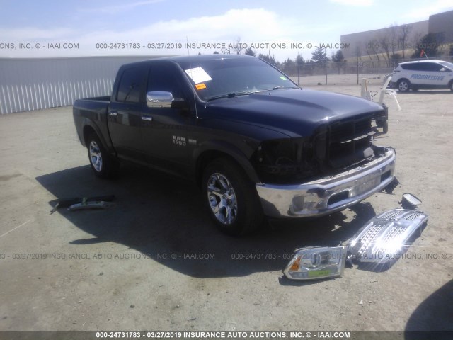 1C6RR6NTXFS582583 - 2015 RAM 1500 LARAMIE BLACK photo 1