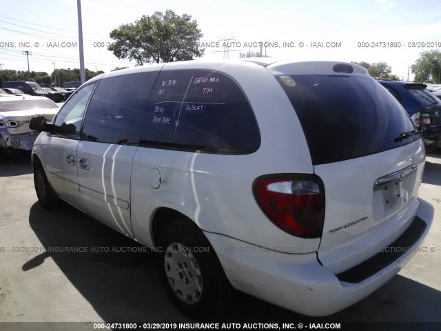 2C4GP44R04R504621 - 2004 CHRYSLER TOWN & COUNTRY LX WHITE photo 3