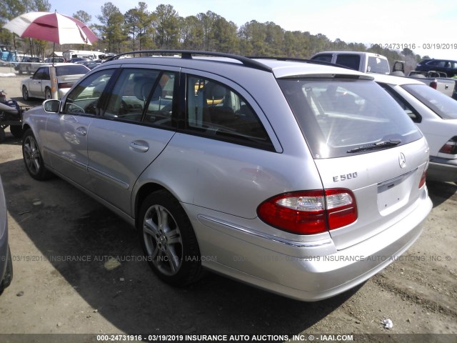 WDBUH83JX4X151484 - 2004 MERCEDES-BENZ E 500 4MATIC SILVER photo 3