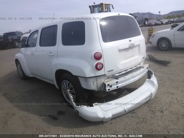 3GNBAAFW4BS530594 - 2011 CHEVROLET HHR LS Blanco foto 3