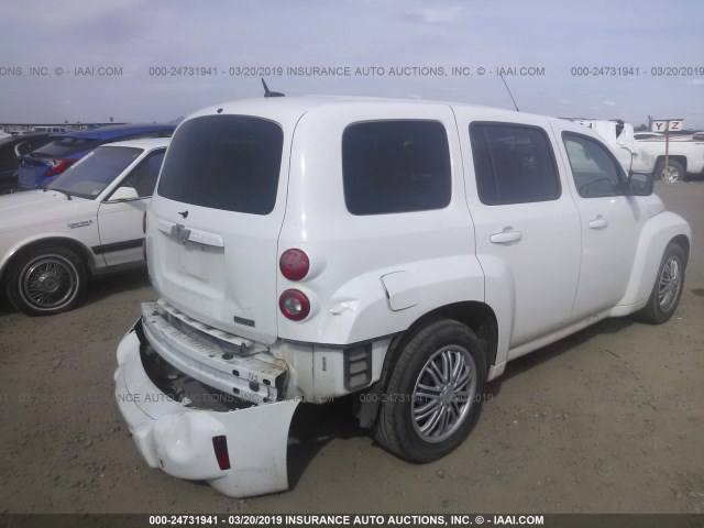 3GNBAAFW4BS530594 - 2011 CHEVROLET HHR LS Blanco foto 4