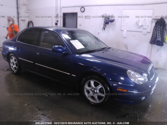 KMHWF35H35A200764 - 2005 HYUNDAI SONATA GLS/LX BLUE photo 1