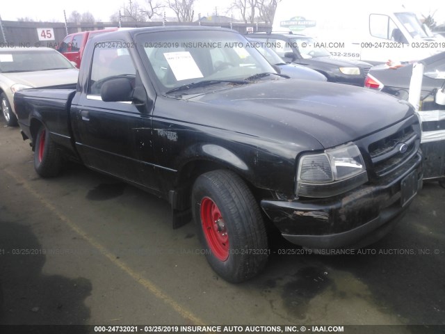 1FTYR10C6YTA70041 - 2000 FORD RANGER BLACK photo 1