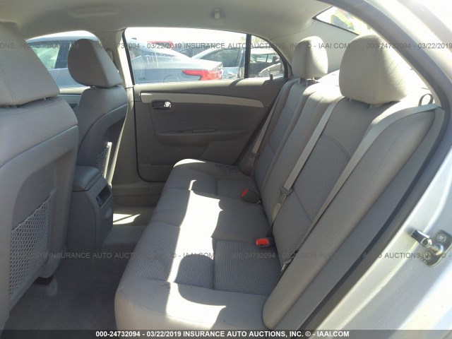 1G1ZB5E05CF178794 - 2012 CHEVROLET MALIBU LS ვერცხლისფერი ფოტო 8