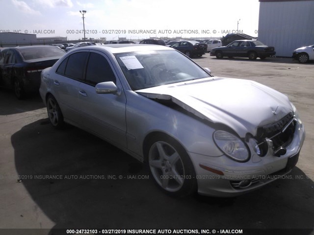 WDBUF56X78B213687 - 2008 MERCEDES-BENZ E 350 SILVER photo 1