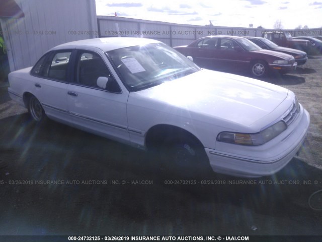 2FALP74W5VX118107 - 1997 FORD CROWN VICTORIA LX WHITE photo 1