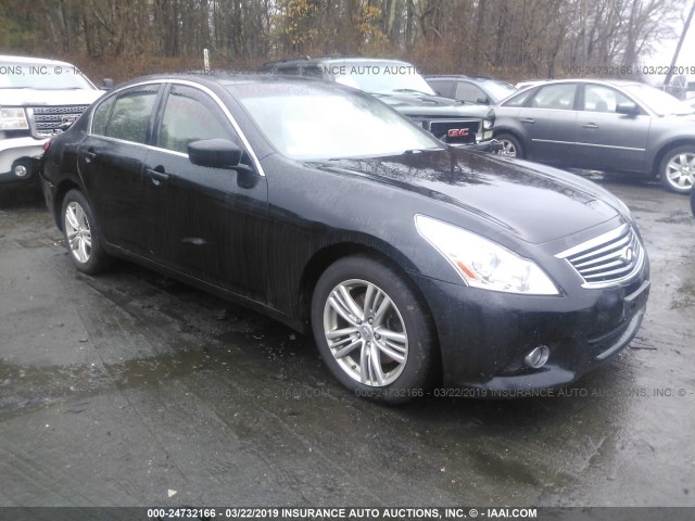 JN1CV6AR0CM683090 - 2012 INFINITI G37 BLACK photo 1