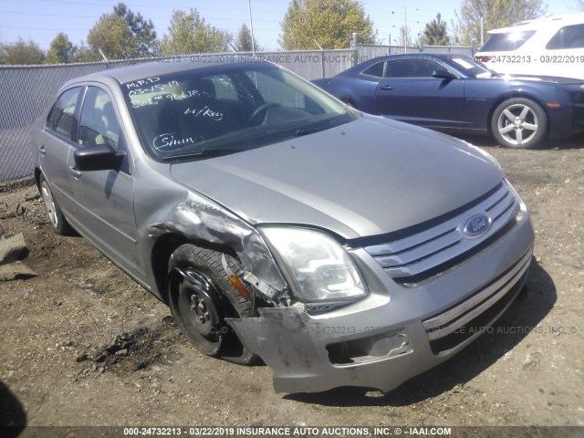 3FAHP06Z99R187231 - 2009 FORD FUSION S GRAY photo 1