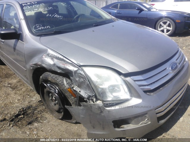 3FAHP06Z99R187231 - 2009 FORD FUSION S GRAY photo 6