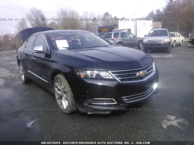 2G1145S31G9130438 - 2016 CHEVROLET IMPALA LTZ BLACK photo 1