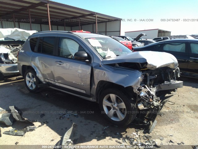 1C4NJCBA3GD611542 - 2016 JEEP COMPASS SPORT SILVER photo 1