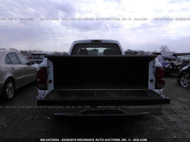 1D7HW42N85S159240 - 2005 DODGE DAKOTA SLT WHITE photo 8