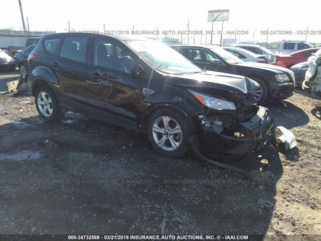 1FMCU0F78FUC01194 - 2015 FORD ESCAPE S BLACK photo 1