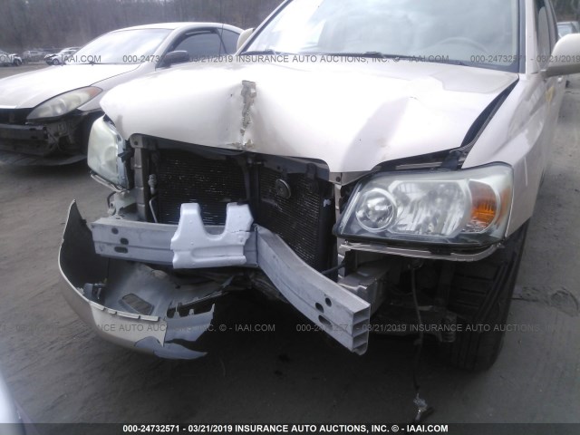 JTEEP21A860162192 - 2006 TOYOTA HIGHLANDER LIMITED GOLD photo 6