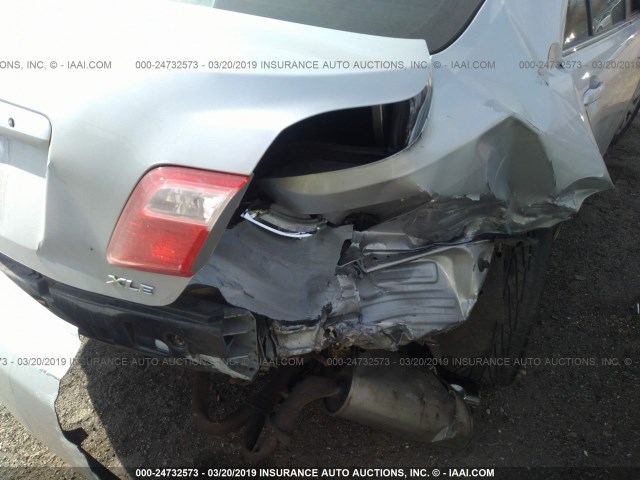 4T1BK46K69U073300 - 2009 TOYOTA CAMRY SE/LE/XLE SILVER photo 6