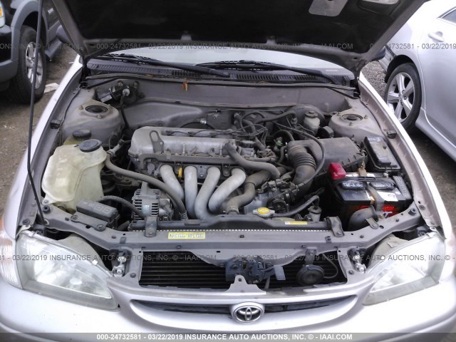 1NXBR12E0XZ143591 - 1999 TOYOTA COROLLA VE/CE/LE 棕色 照片 10