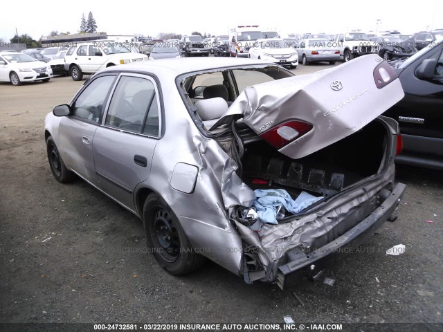 1NXBR12E0XZ143591 - 1999 TOYOTA COROLLA VE/CE/LE 棕色 照片 3