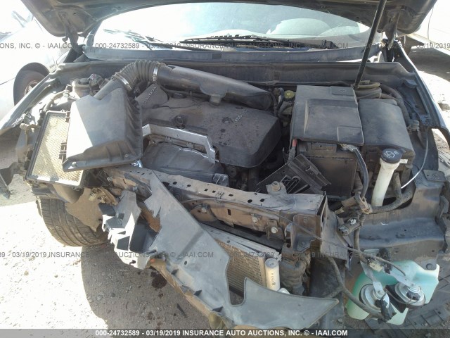 1G11B5SA0DF178309 - 2013 CHEVROLET MALIBU LS GRAY photo 10