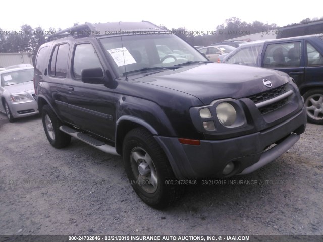 5N1ED28T13C695821 - 2003 NISSAN XTERRA XE/SE BLACK photo 1