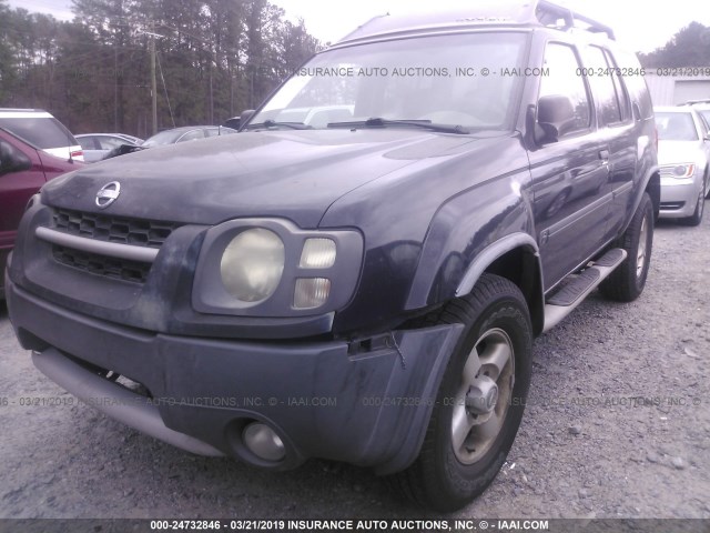 5N1ED28T13C695821 - 2003 NISSAN XTERRA XE/SE BLACK photo 6