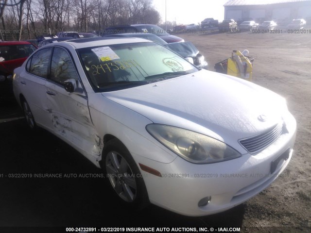 JTHBA30G265159889 - 2006 LEXUS ES 330 WHITE photo 1